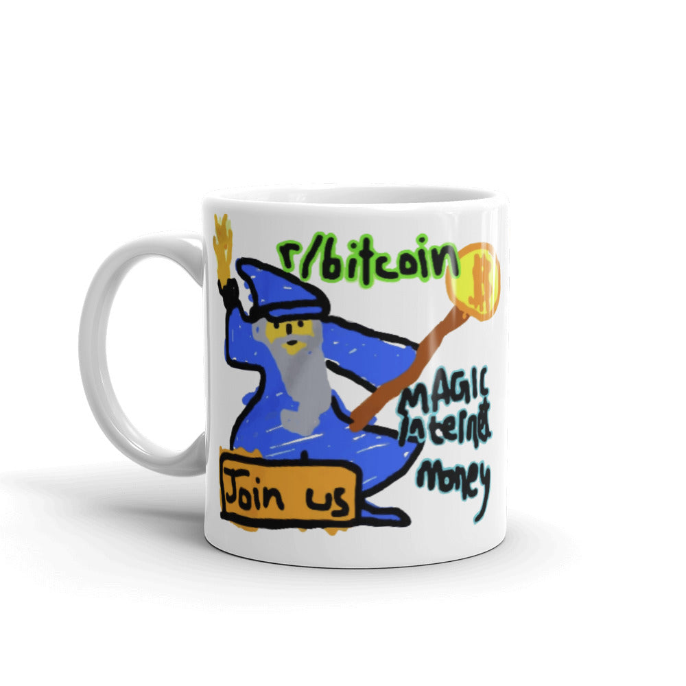 Internet Money Wizard Mug